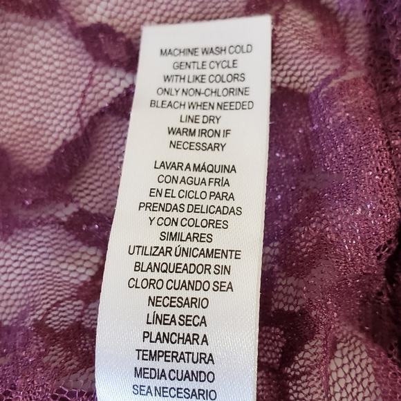 Full Circle Trends Lace Embroidered Duster Size L Sheer Long Cardigan Festival - Picture 14 of 15